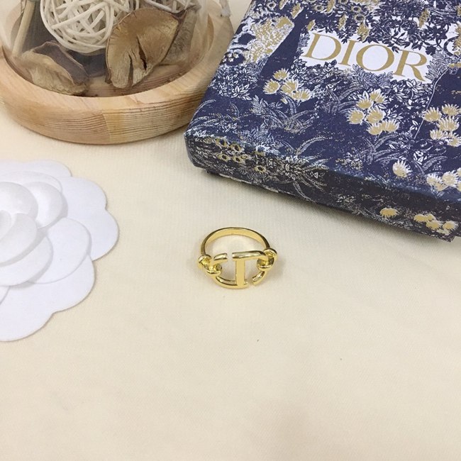 Christian Dior CD Navy Ring