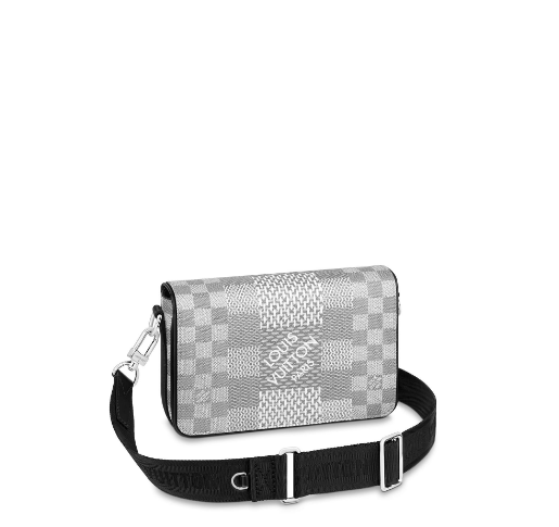 Louis Vuitton N50014 LV Studio Messenger Damier Graphite