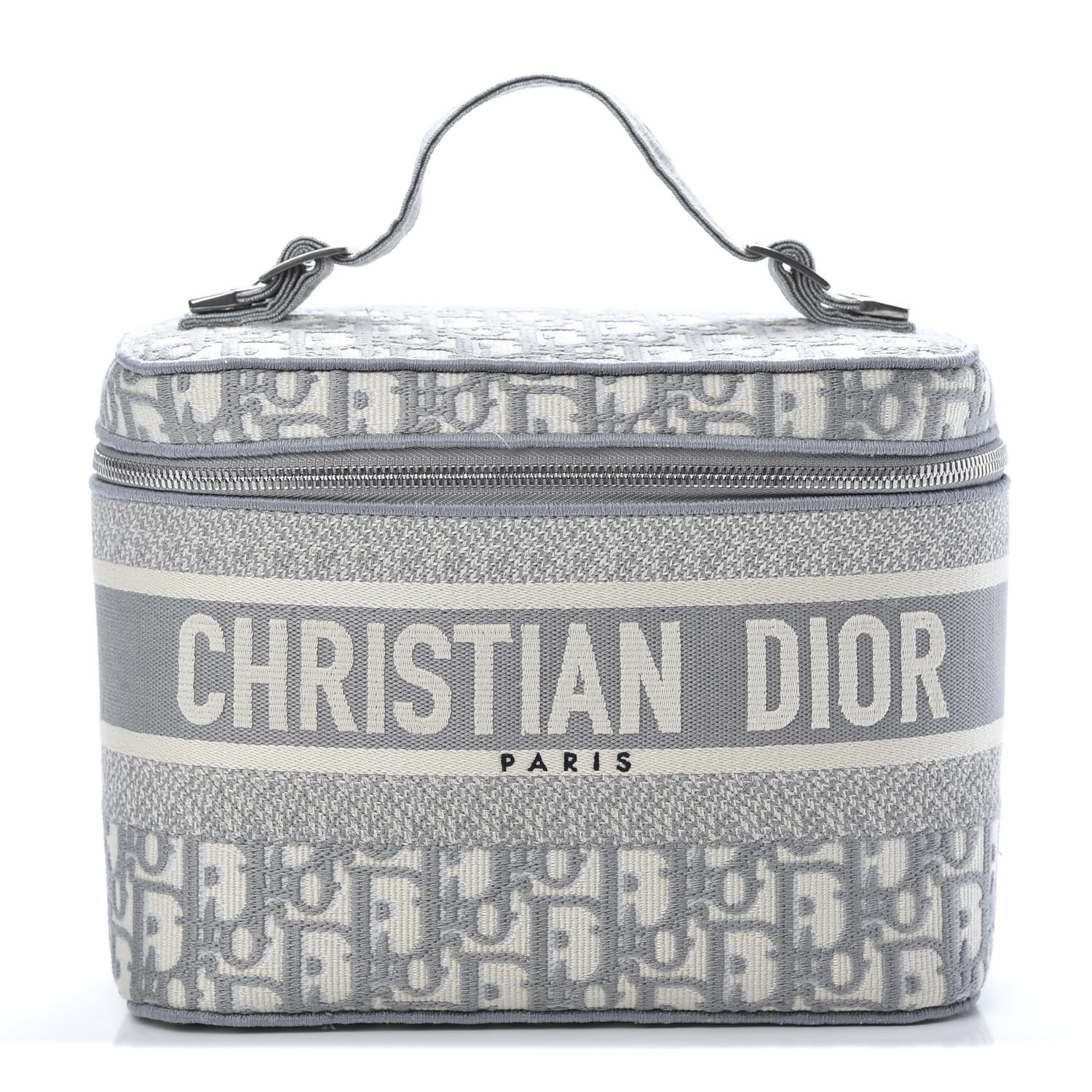 DIOR Oblique Vanity Bag Grey