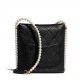 chanel Small Hobo Bag black