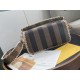 FENDI 1BAGUETTE Brown fabric bag