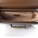 GUCCI GG Supreme Monogram 1955 Horsebit Shoulder Bag Brown