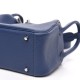 HERMES Taurillon Clemence Mini Lindy 20 Deep Bleu