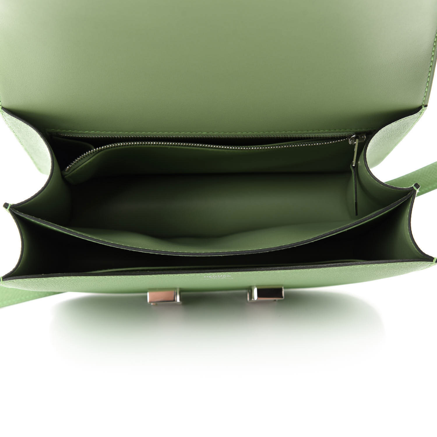 HERMES Epsom Constance 24 Vert Criquet