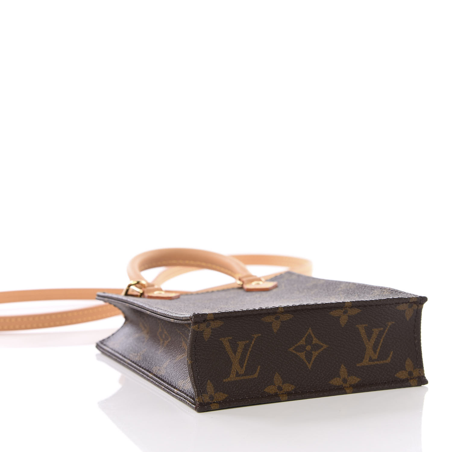 LOUIS VUITTON Monogram Petit Sac Plat