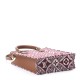 LOUIS VUITTON Jacquard Since 1854 Petit Sac Plat Bordeaux