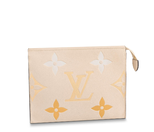 Louis Vuitton Three color by The Pool Handbag 26 Monogram Embossed 