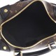 LOUIS VUITTON 1Monogram Petite Malle Souple Black