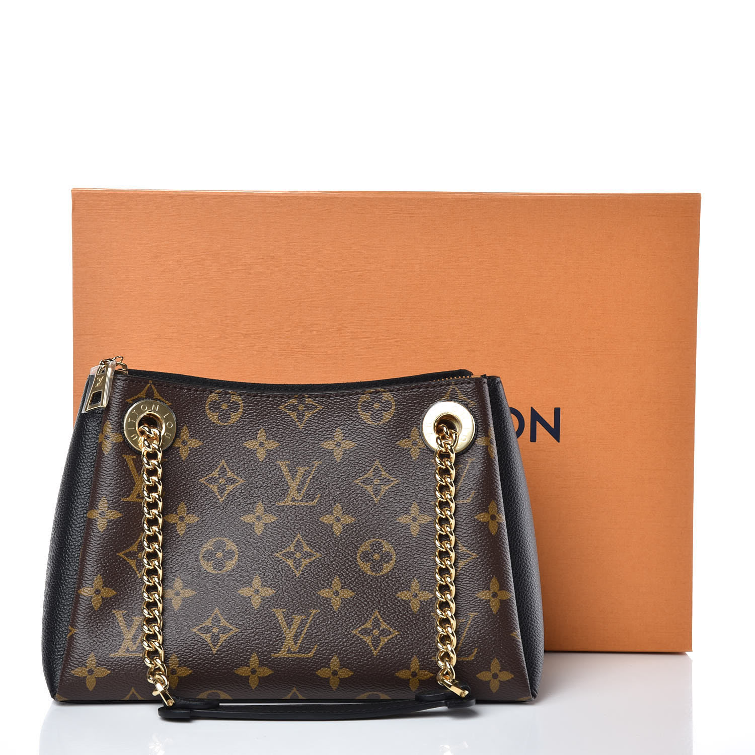 LOUIS VUITTON Monogram Surene BB Black