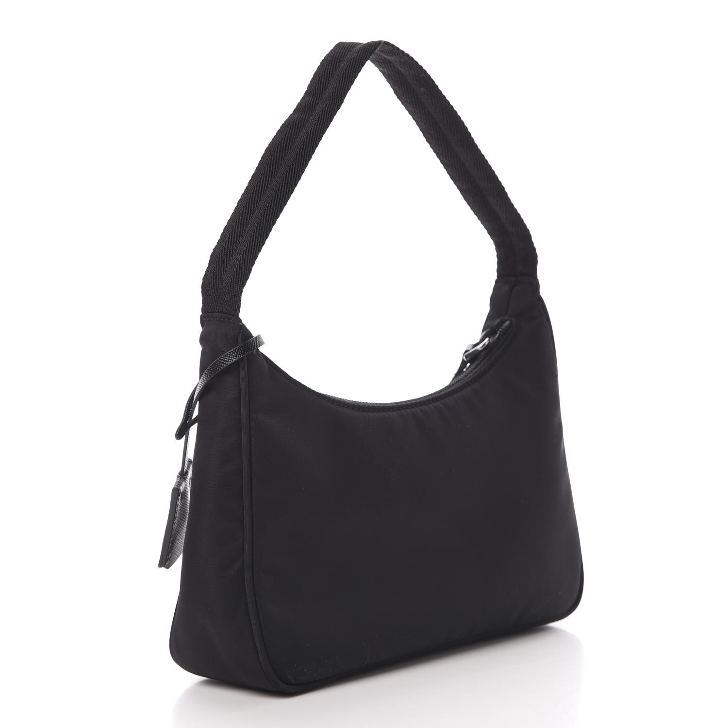 PRADA Tessuto Nylon Mini Re-Edition 2000 Bag Black