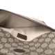 GUCCI GG Supreme Monogram Neo Vintage Web Belt Bag Brown